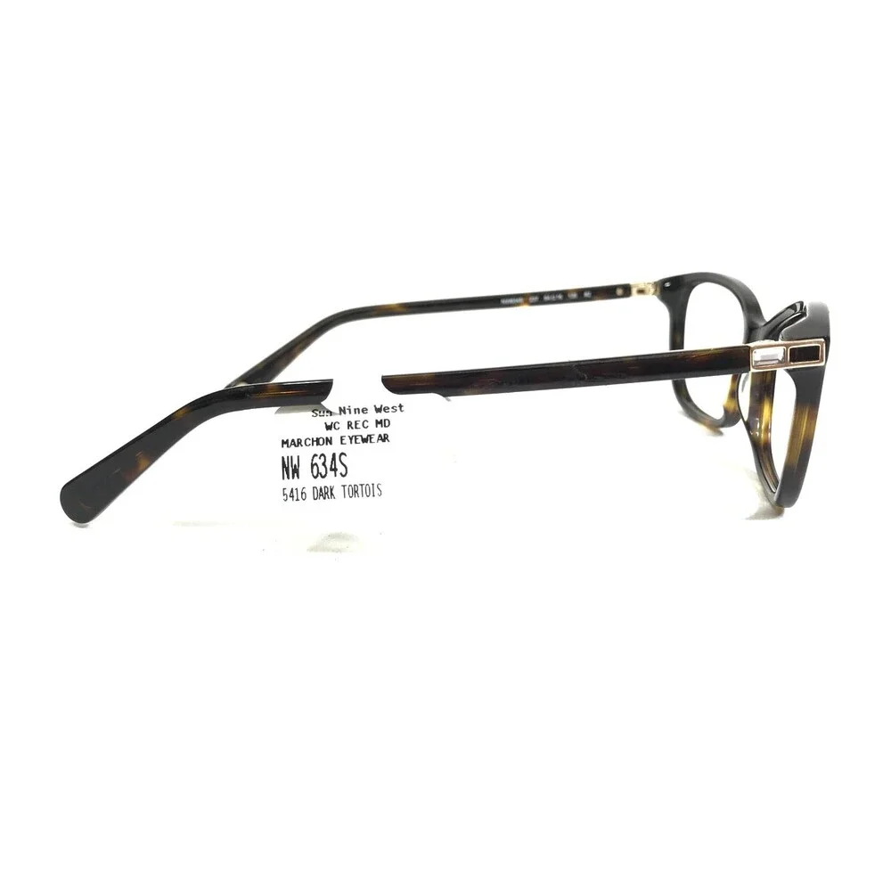 Nine West Eyeglasses Frames NW634S 237 Tortoise Rectangular Full Rim 54-16-135